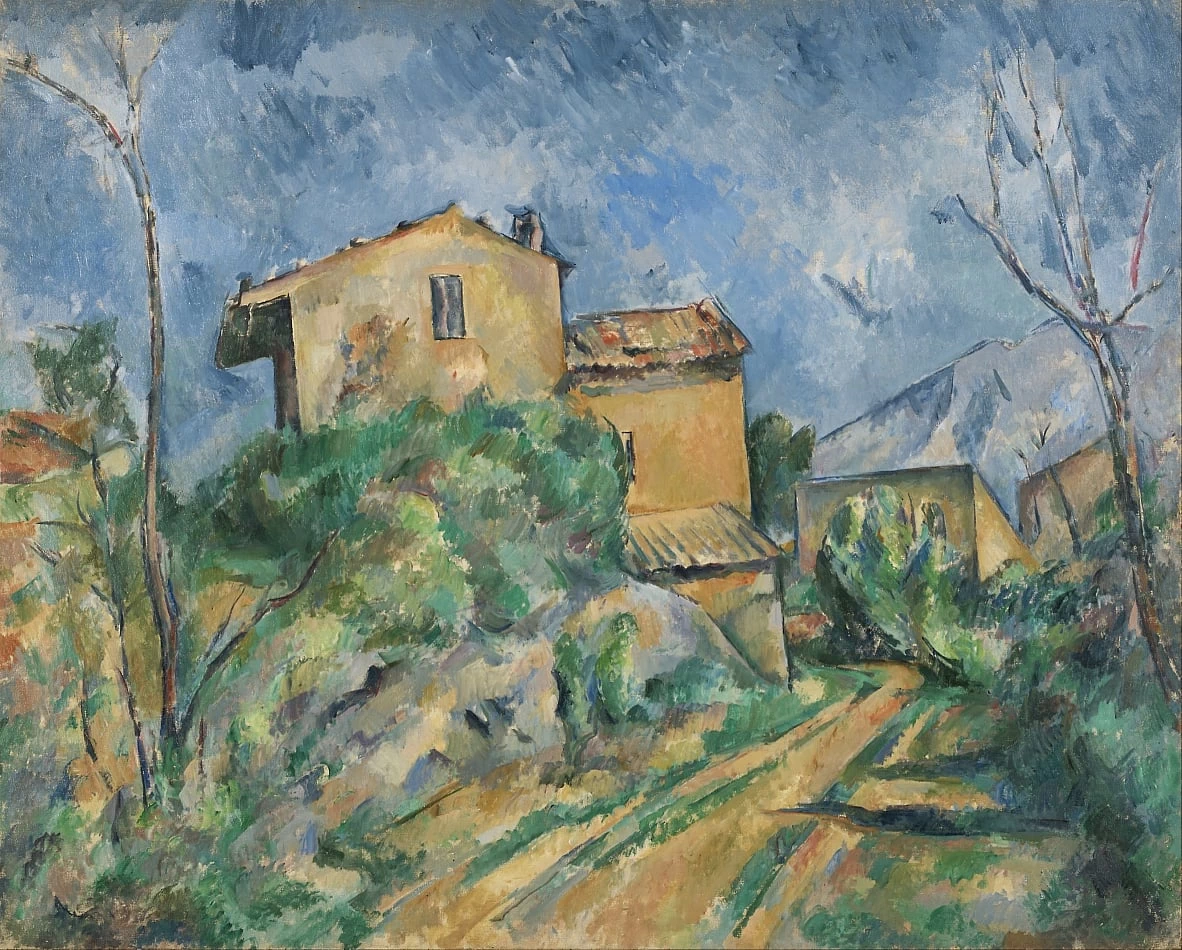 Maison Maria con vista su Château Noir, 1895